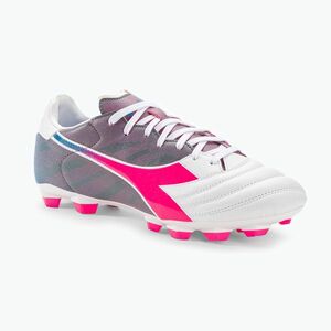 Férfi Diadora Brasil Elite Veloce GR LPU futballcipő fehér/rózsaszín fluo/kék fluo (Brasil Elite Veloce DD-101.179601) kép