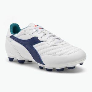 Diadora Brasil 2 R LPU JR gyermek focicipő fehér/tengerészkék (Brasil 2 R LPU JR DD-101.179612) kép