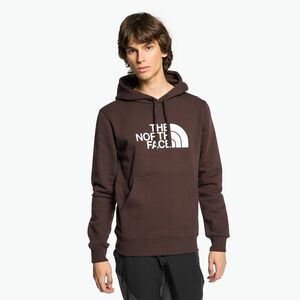 Férfi The North Face Drew Peak pulóveres kapucnis pulóver szénbarna (Drew Peak Pullover Hoodie NF00AHJYI0I1) kép