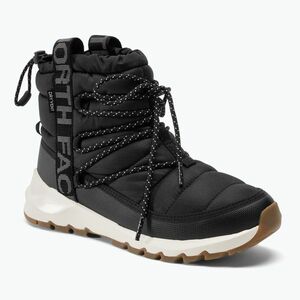 Női túrabakancs The North Face Thermoball Lace Up fekete/gardenia fehér (Thermoball Lace Up NF0A5LWDR0G1) kép