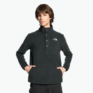 Férfi fleece pulóver The North Face Homesafe Snap Neck Fleece pulóver fekete (Homesafe Snap Neck Fleece Pullover NF0A8562KX71) kép