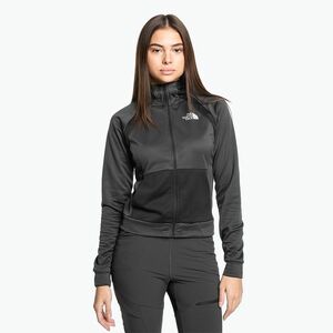 Női trekking pulóver The North Face Ma Full Zip Fleece aszfalt szürke/fekete (Mountain Athletics Full Zip Fleece NF0A856CMN81) kép