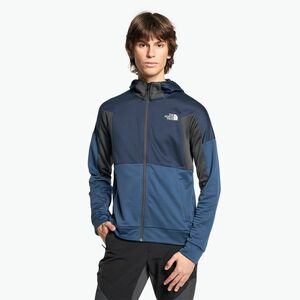 Férfi trekking pulóver The North Face Ma Full Zip Fleece árnyékos kék/summit navy/aszfalt szürke (Mountain Athletics Full Zip Fleece NF0A857EOXL1) kép