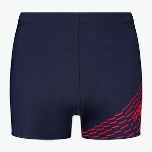 Férfi Speedo Medley Logo úszónadrág navy/narancs színben (Medley Logo Aquashort 8-1135415667) kép