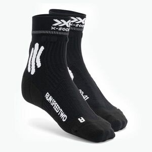 Férfi X-Socks Run Speed Two 4.0 futózokni opálfekete/sarkvidéki fehér (Run Speed Two 4.0 RTRSHIS23M) kép