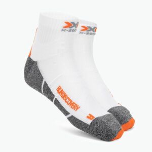 Férfi X-Socks Run Discovery 4.0 futó zokni arktikus fehér/dolomit szürke (Run Discovery 4.0 XSRS54S23M) kép