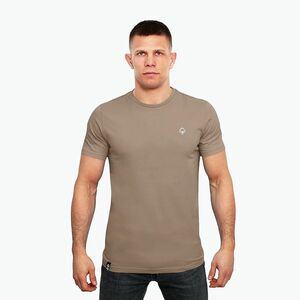 Férfi Ground Game Minimal 2.0 póló bézs színben (Minimal 2.0 23TSHIRTMIN2DB) kép