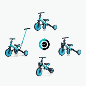 Milly Mally 4in1 terepjáró tricikli Optimus Plus kék (4w1 Optimus Plus 5305) kép