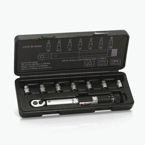 XLC TO-S41 1/4" nyomatékkulcs 3-15 Nm fekete/ezüst (TO-S41 1/4" 3-15 Nm 2503612700) kép