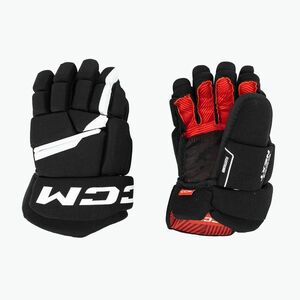 CCM Next JR gyermek hokikesztyű fekete/fehér (Next JR HGNEXT23-JR10BKWH) kép