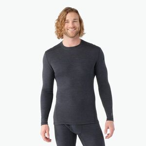 Férfi Smartwool Merino 250 Baselayer Crew dobozos thermo póló charcoal heather (Merino 250 Baselayer Crew Boxed 16350-010) kép