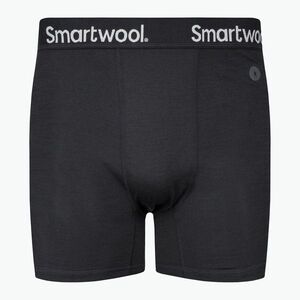 Férfi Smartwool Brief Boxed termikus boxeralsó fekete (Merino Boxer Brief Boxed SW016996001) kép