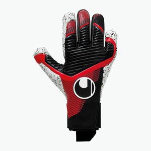Uhlsport Powerline Supergrip+ kapuskesztyű fekete/vörös/fehér (Powerline Supergrip+ 101130101) kép