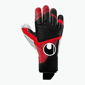 Uhlsport Powerline Supergrip+ Reflex kapuskesztyű fekete/piros/fehér (Powerline Supergrip+ Reflex 101130201) kép