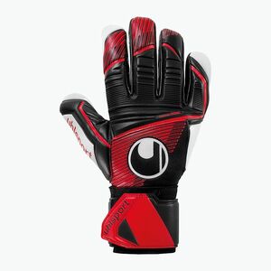 Uhlsport Powerline Supersoft Hn kapuskesztyű fekete/vörös/fehér (Powerline Supersoft Hn 101130801) kép