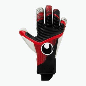 Uhlsport Powerline Supergrip+ Flex kapuskesztyű fekete/piros/fehér (Powerline Supergrip+ Flex 101132501) kép