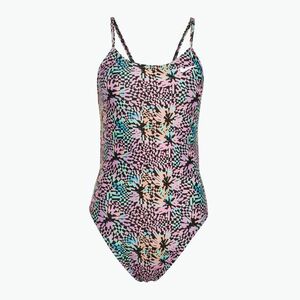 Női egyrészes fürdőruha Nike Hydrastrong Multi Print rózsaszín virágos (Hydrastrong Multi Print NESSD013) kép