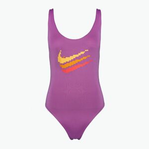 Női egyrészes fürdőruha Nike Multi Logo U-Back fukszia álom (Multi Logo U-Back NESSD292) kép