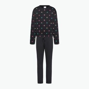 Champion Legacy fekete/allover gyermek tréningruha (Legacy 306593) kép