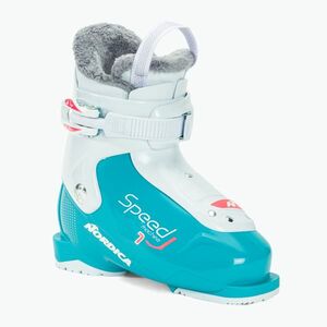 Nordica Speedmachine J1 gyermek síbakancs világoskék/fehér/rózsaszín (Speedmachine J1 050874013L4) kép