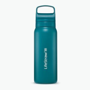 Túrapalack szűrővel Lifestraw Go 2.0 Steel 700 ml laguna teal (Go 2.0 Steel LGV42STLWW) kép