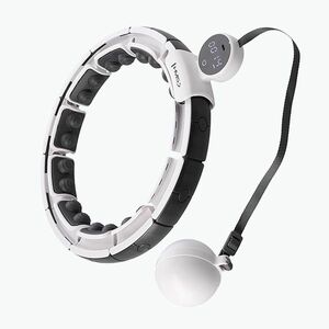 Hula hop súlyokkal és számlálóval HMS HHM16 fehér (HHM16 17-44-585) kép