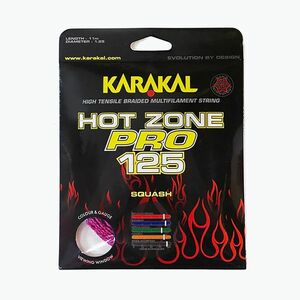 Squash húr Karakal Hot Zone Pro 125 11 m pink/black (Hot Zone Pro 125 KA6575) kép