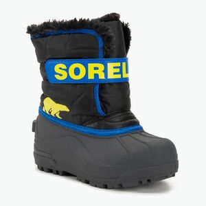 Sorel Snow Commander junior hócipő fekete/szuperkék (Snow Commander 1869561011) kép