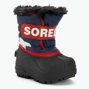 Sorel Snow Commander gyermek hócsizma éjszakai/vitorla piros (Snow Commander 1869562591) kép