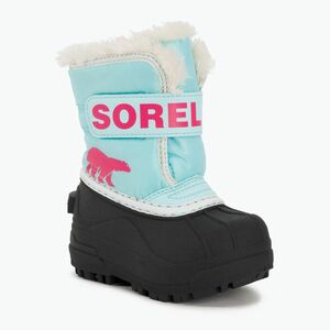 Sorel Snow Commander gyermek hócsizma ocean surf/cactus pink (Snow Commander 1869562428) kép