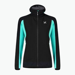 Női Montura Premium Wind Hoody nero/ápoló kék kabát (Premium Wind Hoody Jacket MJAW48W) kép