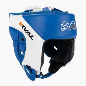 Boksz fejvédő Rival Amateur Competition Headgear blue/white (Amateur Competition Headgear RHGC2) kép