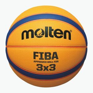 Kosárlabda Molten B33T5000 FIBA 3x3 yellow/blue méret 3 (B33T5000 FIBA 3x3) kép