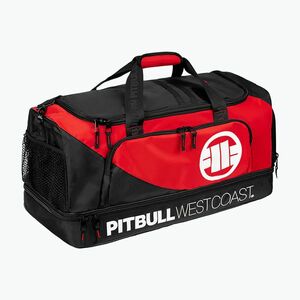 Edzőtáska Pitbull West Coast Logo 2 Tnt 100 l black/red (Logo 2 Tnt 8130239045) kép