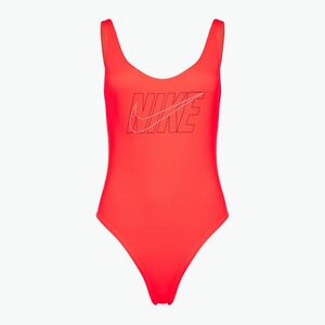 Női Nike Multi Logo bright crimson egyrészes fürdőruha (Multi Logo U-Back NESSC250) kép