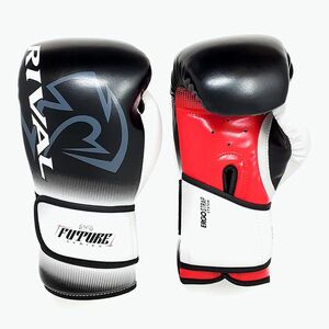 Bokszkesztyűk Rival RS-FTR Future Sparring black/white/red (RS-FTR Future Sparring Gloves RS-FTR) kép