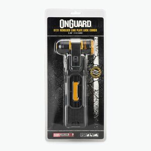Kerékpárzár OnGuard Link lemezzár Revolver Combo X4P 8131 (Link Plate Lock Revolver Combo X4P ONG-8131) kép