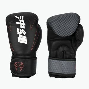 Gyermek bokszkesztyűk Venum Okinawa 3.0 black/red (Okinawa 3.0 Boxing Kids 04539) kép