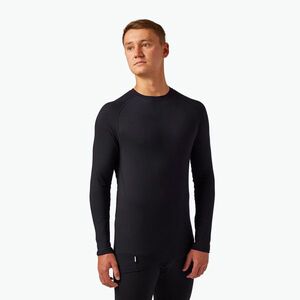 Férfi Surfanic Bodyfit Crewneck thermo hosszú ujjú fekete (Bodyfit Crewneck SWX1601500) kép