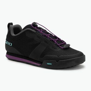 Női platform kerékpáros cipő Giro Tracker Fastlace fekete/throwback lila (Tracker Fastlace GR-7140037) kép