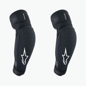 Alpinestars A-Impact Plasma Elite könyökvédők fekete/fehér (A-Impact Plasma Elite Elbow 1651624) kép