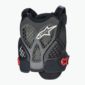 Kerékpár mellkas védő Alpinestars A-6 Plasma Chest black/anthracite/red (A-6 Plasma Chest 1653424) kép