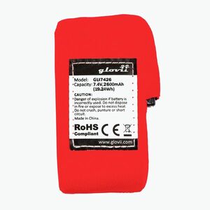 Akkumulátor a Glovia fűthető pulóverhez és nadrághoz GLI7426 piros (GLI7426) kép
