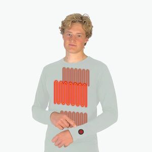 Glovii GJ1G szürke fűthető melegített pulóver (GJ1G) kép