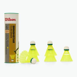 Tollaslabdák Wilson Smashstar 6 db. yellow (Smashstar Tube WRT6050YE) kép