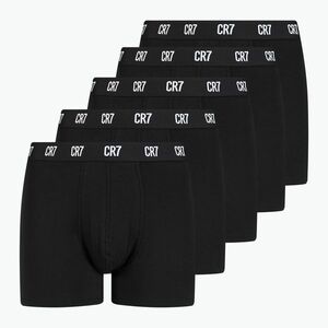 Férfi CR7 Basic Trunk boxeralsó 5 pár fekete/fehér (Basic Trunk 300-8123-4900) kép