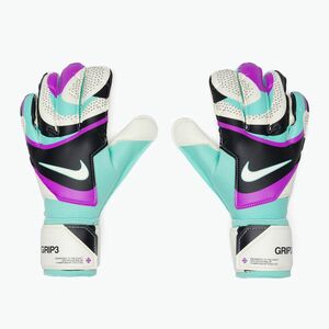 Nike Grip 3 kapuskesztyű fekete/piros türkiz/fehér (Grip 3 FB2998-010) kép