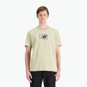Férfi póló New Balance Essentials Logo fatigueg (Essentials Logo MT33512FUG) kép