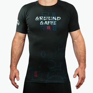 Ground Game férfi Rashguard Ashi Garami multicolor (Ashi Garami 23RASHSSASHIG) kép