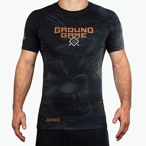 Férfi Ground Game Ragnarok többszínű Rashguard (Ragnarok 23RASHSSRAGN) kép